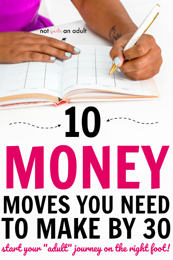 Personal Finance Moves You Must Make Before 30