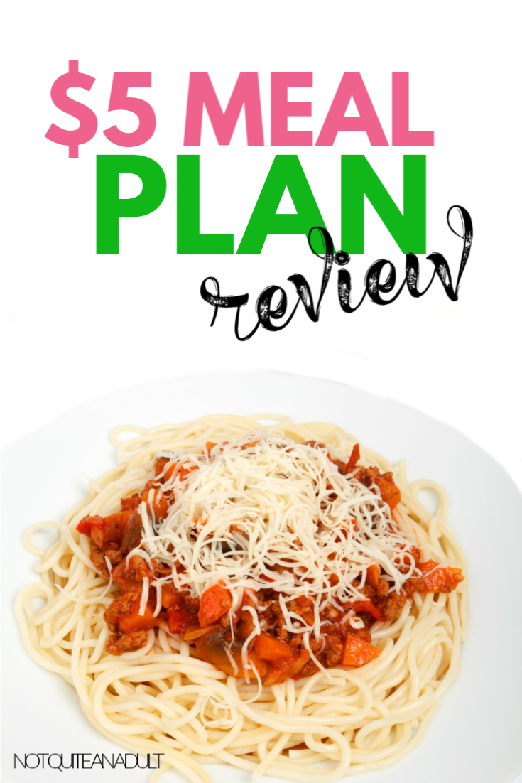 $5 Meal Plan Review: Is it Worth it?